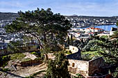 Rethimnon, the Venetian Fortress, views from the walls over the town and harbour.